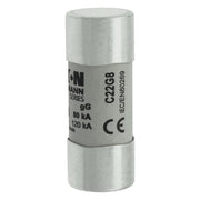 Eaton - Zylindrische Sicherung Sicherungseinsatz Nieders. CYL GG 22,#C22G8S 8A AC 690V 80kA − 10 Stück