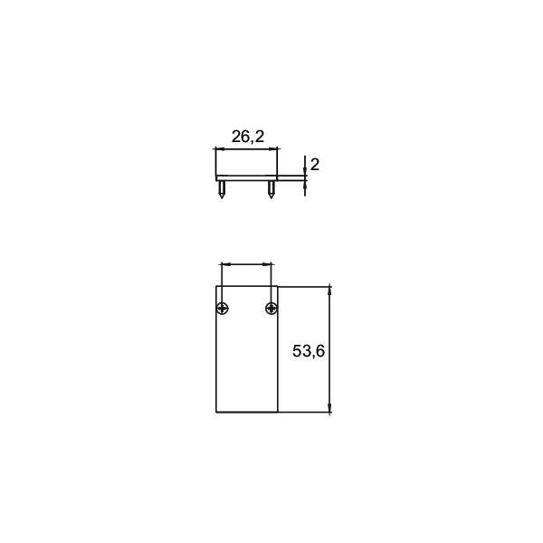 Brumberg Leuchten - Mechanisches Zubehör/Ersatzteile für Leuchten Endstück 88483080