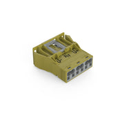 WAGO - Geräteanschluss für steckbare Gebäudeinstallation Snap-In-Stecker 770-773/071-000 3-polig,Kod. B,hgn − 100 Stück