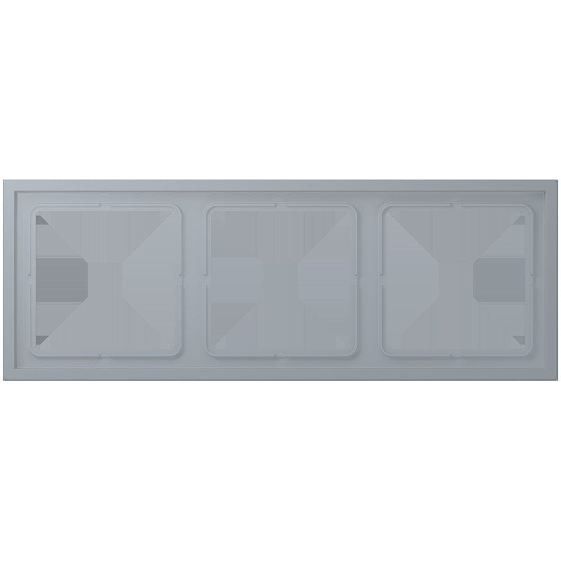 Jung - Abdeckrahmen Rahmen 3-fach LCZ 983 BF 257 gris clair 59