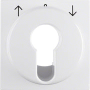 Berker - Abdeckung/Bedienelement für Installationsschalterprogramme Zentralstück 15068989 f.Jal.-Schal.-Tast