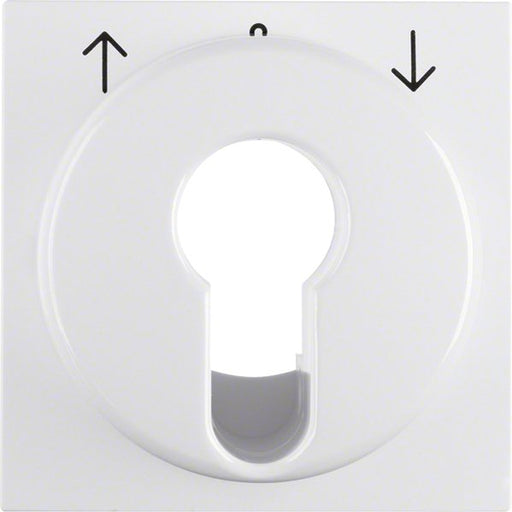 Berker - Abdeckung/Bedienelement für Installationsschalterprogramme Zentralstück 15068989 f.Jal.-Schal.-Tast