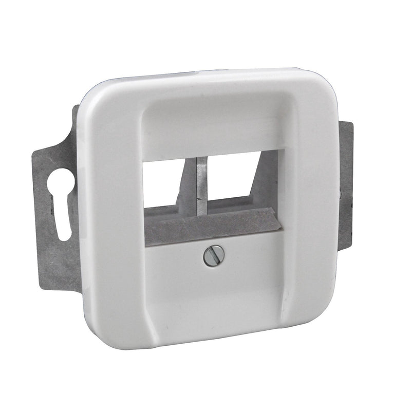 EFB-Elektronik - Einsatz/Abdeckung für Kommunikationstechnik Tragring 2-fach ET-25111 Keystones RJ45