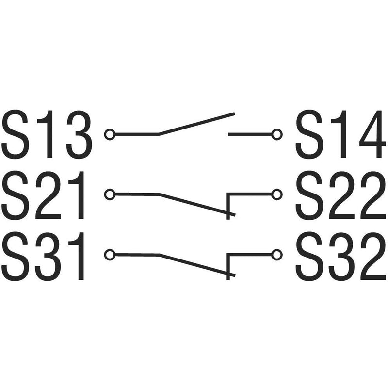 Schmersal - Magnetischer Näherungsschalter Sicherheits-Sensor BNS 16-12ZR