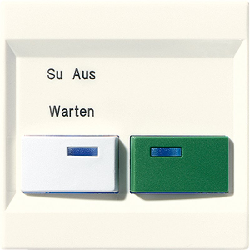 Jung - Abdeckung/Bedienelement für Installationsschalterprogramme Abdeckung ws LS 642 B-2 für Fab.Ackermann