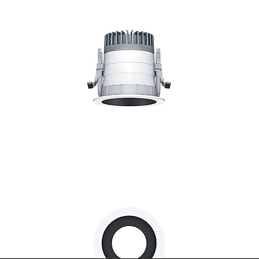Zumtobel Group - Downlight/Strahler/Flutlicht LED - Downlight PANOS R  #62926723 830