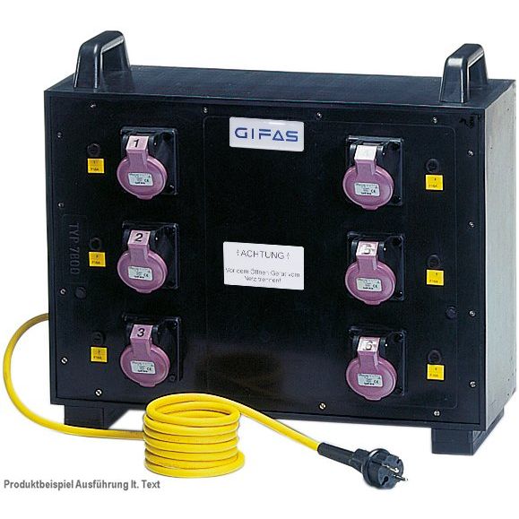 Gifas Electric - Verteilertransformator Vollgummi-Verteiler 79T25006X12 #240182