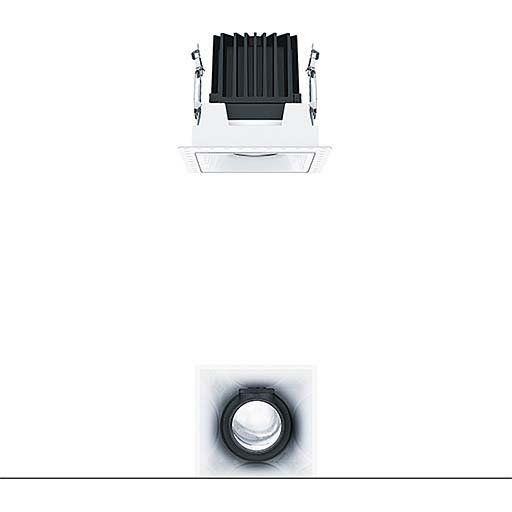 Zumtobel Group - Downlight/Strahler/Flutlicht LED-Downlight PANOS INF #60817531 3000K