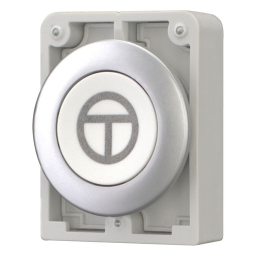 Eaton - Frontelement für Drucktaster Drucktaste RMQ-Titan M30C-FD-W-X11 flach tastend weiß