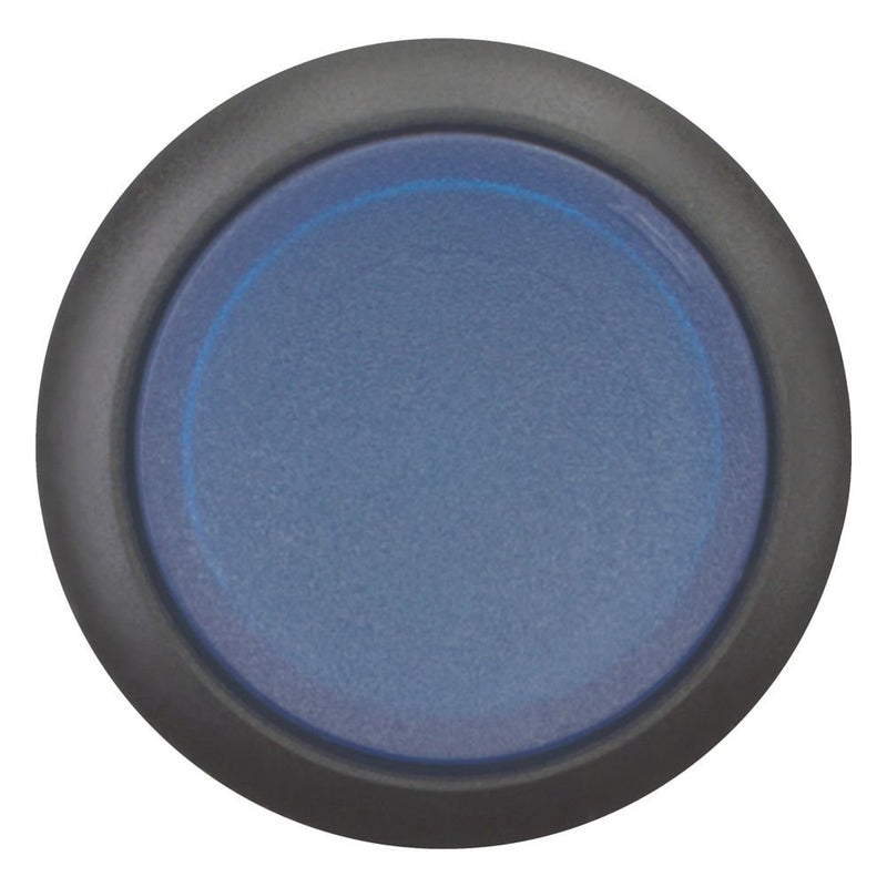 Eaton - Frontelement für Drucktaster Leuchtdrucktaste M22S-DRLH-B hoch,blau,blanko