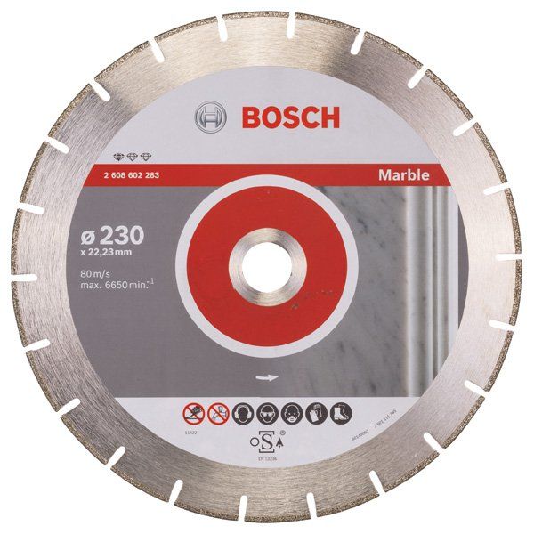 Bosch - Trenn-/Schleifscheibe Diamanttrennscheibe 2608602283 Standard for Marble