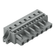 WAGO - Kabelsteckverbinder für Leiterplattensteckverbinder 1-Leiter-Federleiste 231-207/027-000 CAGECLAMP,2,5 mm²,gr − 25 Stück