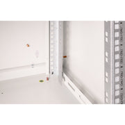 DIGITUS - Netzwerk-/Serverschrank Wandschrank mit Glastür DN-19 09U-6/6 RAL7035 HE 9