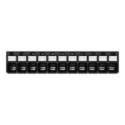 WAGO - Leiterplattenklemme THR-Leiterplattenklemme 2086-1131 Drücker,1,5mm²,sw − 84 Stück