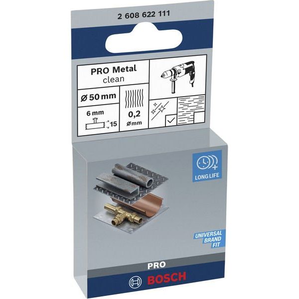Bosch - Rotierende Drahtbürste PRO Metal clean 2608622110 Scheibenbürste