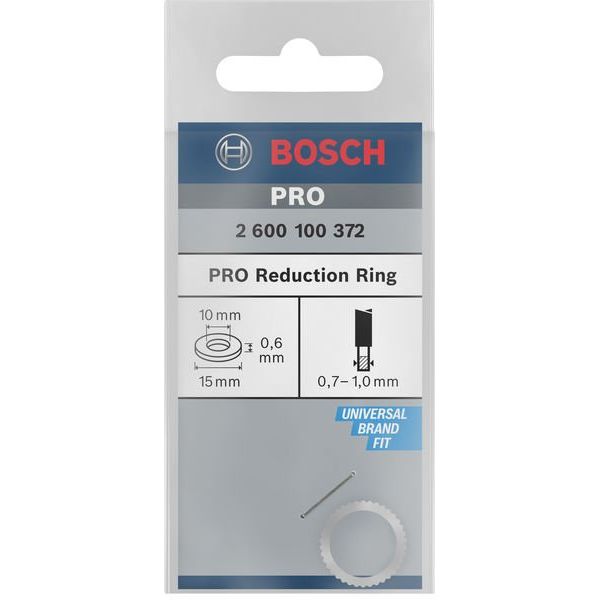 Bosch - Systemzubehör für Sägen (Akku/elektrisch/Druckluft) Reduzierring für PRO 2600100372 Kreissägeblatt 15 x