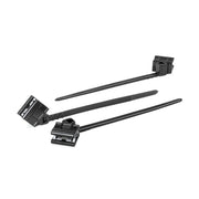 HellermannTyton - Kabelbinder Befestigungsbinder 133-00059(500) schwarz − 500 Stück