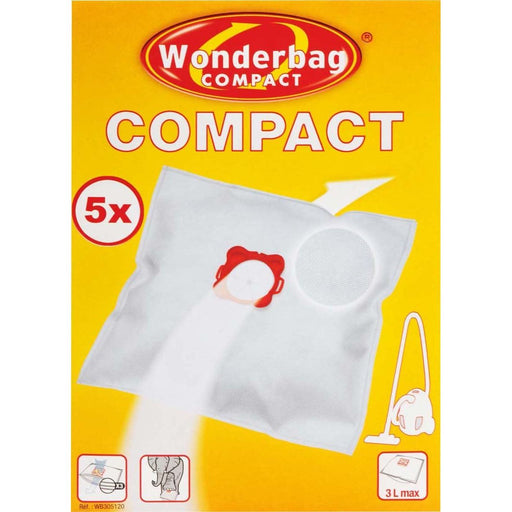 Rowenta - Zubehör/Ersatzteile für Bodenpflege Staubbeutel WB 3051 Wonderbag Compact − 5 Stück