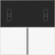 Jung - Abdeckung/Bedienelement für Installationsschalterprogramme Tastensatz aws LS 4093 TSA WW komplett − 1 Stück