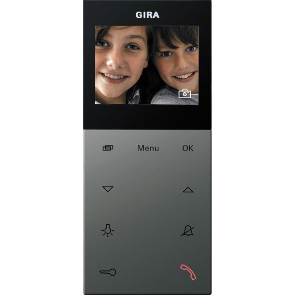 Gira - Innenstation für Türkommunikation Wohnungsstation Video AP 1239600 plus eds-lack
