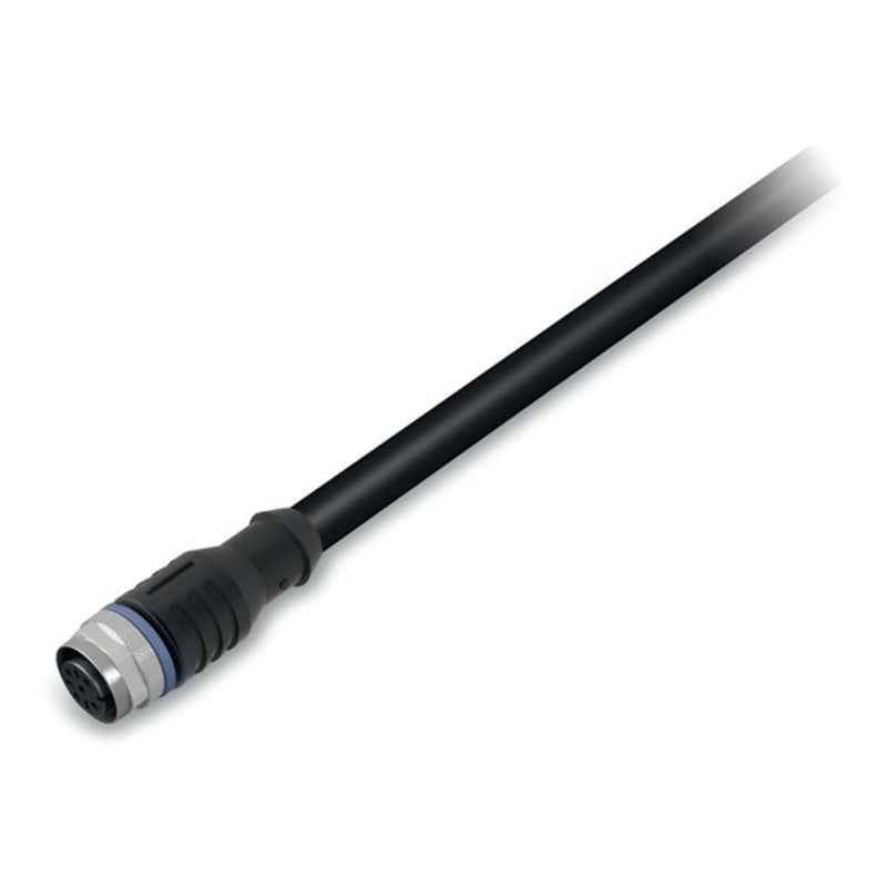 WAGO - Konfektioniertes Sensor-Aktor-Kabel Sensor-/Aktorleitung M12A 756-5301/030-100 Bu., axial,3-polig − 1 Stück