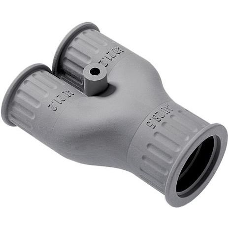 Lapp Zubehör - Verbinder für Wellschläuche SILVYN-KLICK-Y-TPE-3X10-GY 56000120 − 10 Stück