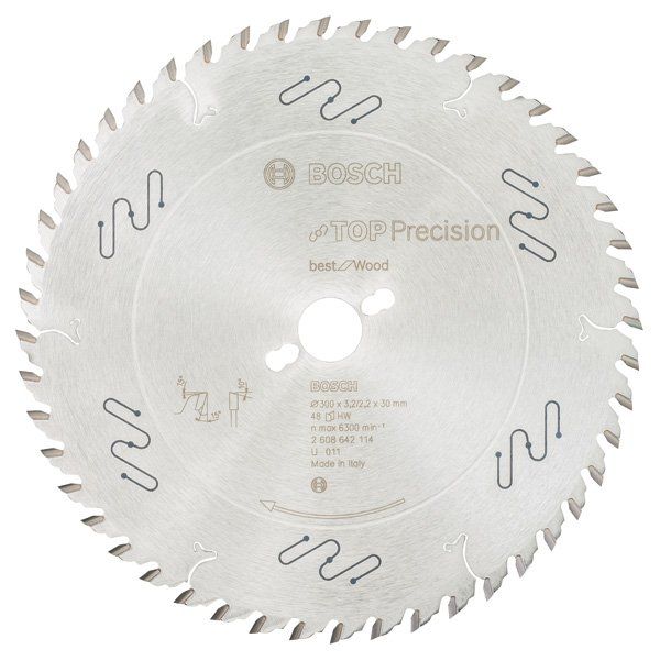 Bosch - Kreissägeblatt Top 2608642114 Precision Best for