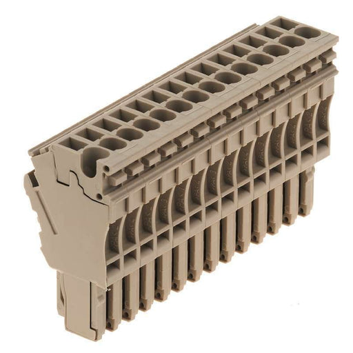 Weidmüller - Zubehör/Ersatzteile für Klemmen Stecker ZP 2.5/1AN/QV/14 Steckanschl.,2.5mm² − 10 Stück