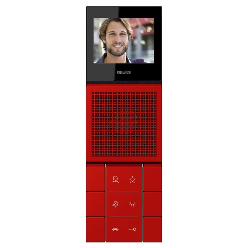 Jung - Innenstation für Türkommunikation SIB Video-Innenstation SI VI LC 627 227 LS 32090