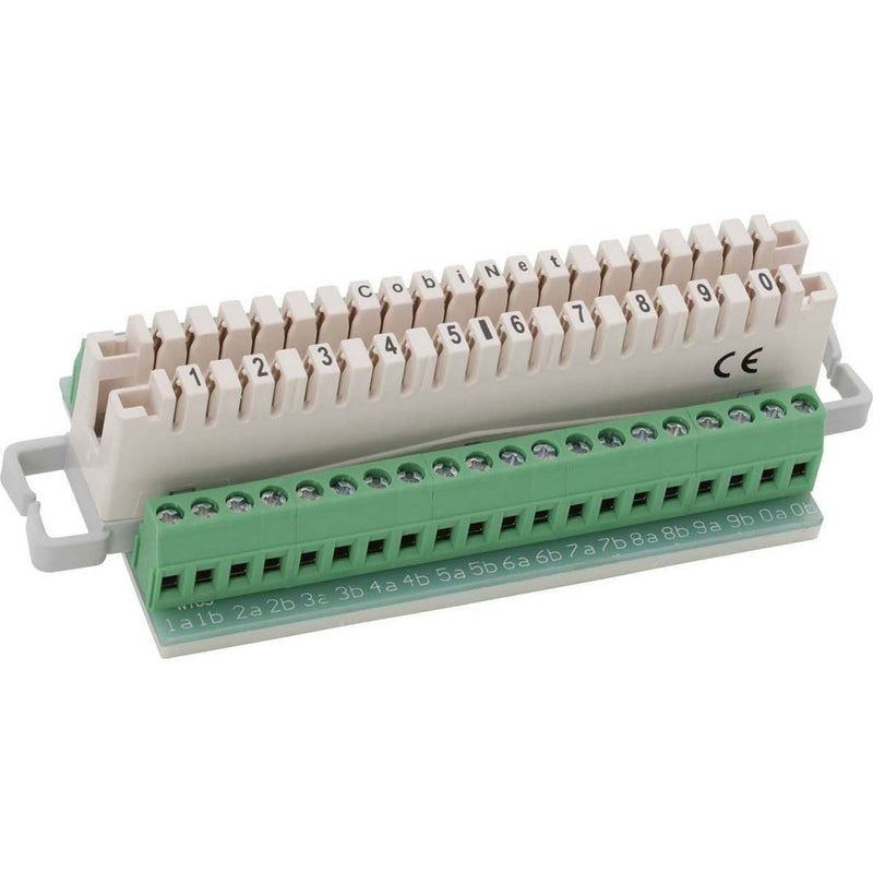 CobiNet - Fernmeldeleiste LSA-Trennleiste 103396 2/10 SK zu 10 DA