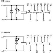 Weidmüller - Schaltrelais Relaiskoppler RCMKIT230VAC4COLEDRT 230V/4,3mA AC − 10 Stück