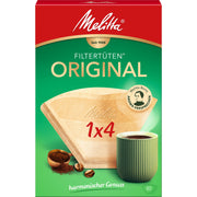 Melitta SDA - Zubehör/Ersatzteile für Kleingeräte Filtertüten 1x4/80 naturbrArVE80