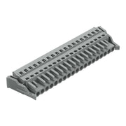 WAGO - Kabelsteckverbinder für Leiterplattensteckverbinder 1-Leiter-Federleiste 231-119/037-000 CAGECLAMP,2,5 mm²,gr − 10 Stück
