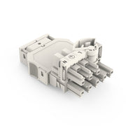 WAGO - Kompaktverteiler für steckbare Gebäudeinstallation Verteiler 770-661 0,5-4mmq weiß − 10 Stück