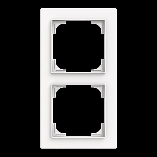 Busch-Jaeger - Abdeckrahmen Abdeckrahmen 2-fach 1722-44M  − 1 Stück
