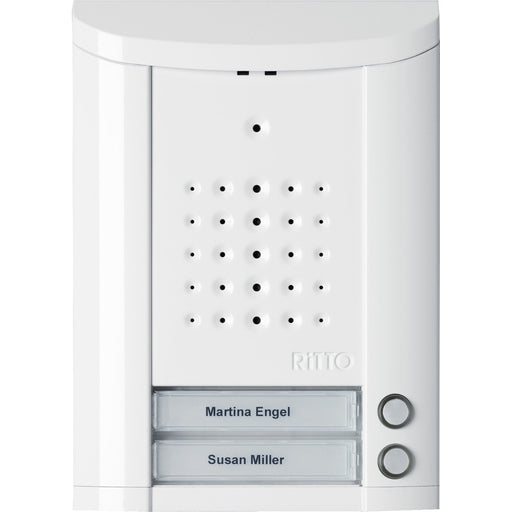 Ritto - Türstation für Türkommunikation Türstation ws 1840270 Entravox, 2Tasten − 1 Stück by Ritto
