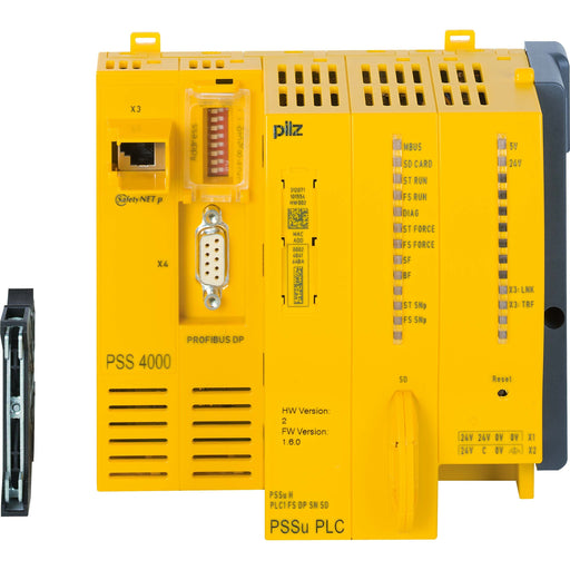 Pilz - Feldbus, Dez. Peripherie - Kommunikations-Modul Head Modul PSSu H PLC1 FS DP SN DP Slave 12Mbit/s − 1 Stück