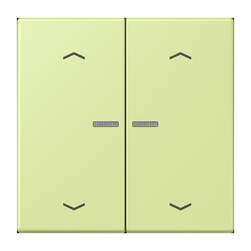 Jung - Bedienelement intelligent Taster mit Pfeilsymbolen BT LC 17102 P 222 vert jaune clair