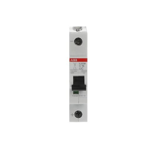 ABB Stotz S&J - Leitungsschutzschalter Sicherungsautomat S201M-C16UC 10 kA, 16 A, 1P
