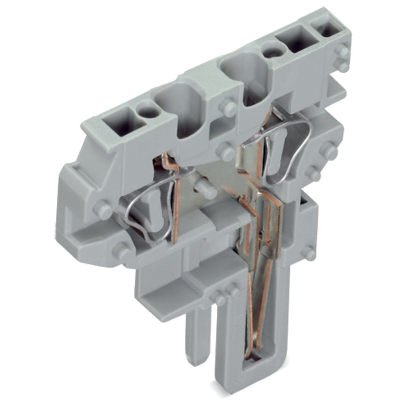 WAGO - Ein- und mehrpolige Klemmenleiste 2-Leiter-Endmodul 769-506 CAGECLAMP,4mm²,grau − 250 Stück