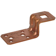 DEHN - Zubehör/Ersatzteile für Erdung und Blitzschutz Anschlusslasche ALZFB1111B5265L81CU Z-Form CU D11mm
