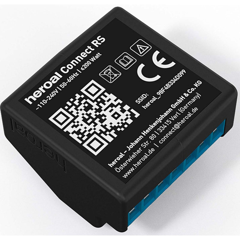 heroal Johann Heckenjohann - Bussystem-Jalousieaktor Unterputz Rollladeaktor heroal Connect RS nachrüstbar WLAN