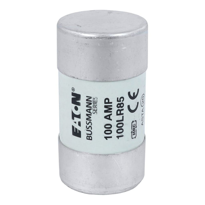 Eaton - Zylindrische Sicherung Sicherungseinsatz 100LR85 100 A, AC 415 V − 20 Stück