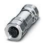 Phoenix Contact - Rundsteckverbinder, feldkonfektionierbar (Industriesteckverbinder) Steckverbinder SACC-M12FSB #1440135 5-polig Bu/ger M12
