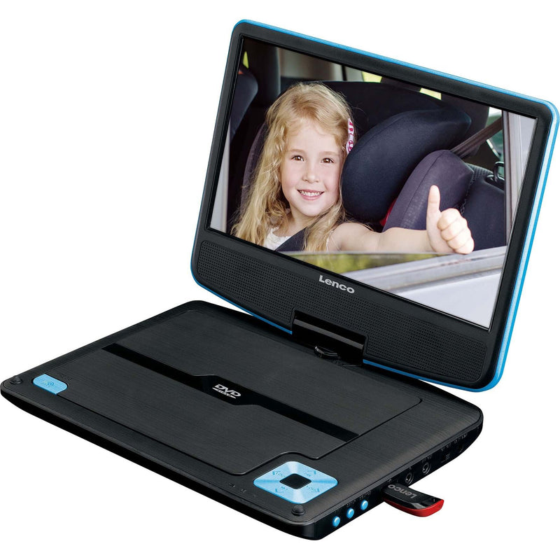 LENCO - DVD-Player/-Recorder portable DVD-Player DVP-910 bl portable