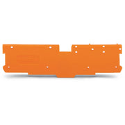 WAGO - Abschluss- und Zwischenplatte für Reihenklemme Abschluss-u.Zwischenplatte 769-304 1,1mm dick,orange − 25 Stück