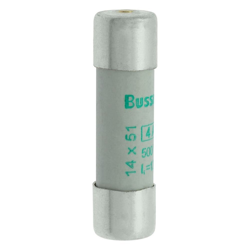 Eaton - Zylindrische Sicherung Sicherungseinsatz Nieders. CYL AM 14,#C14M4S 4A AC 500V 120kA − 10 Stück