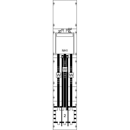 Striebel&John - Zählerfeld Wandlerfeld komplett KA4050 H5/B1