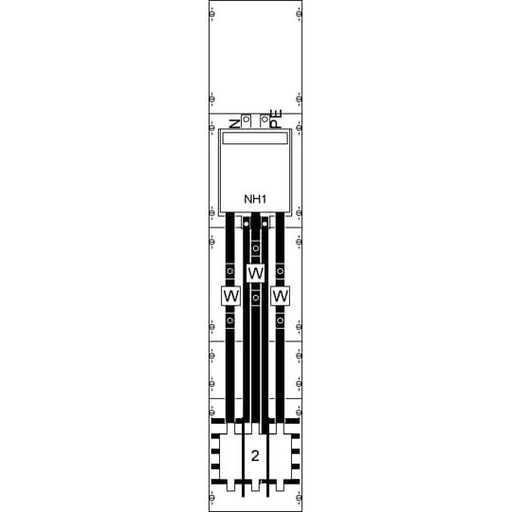 Striebel&John - Zählerfeld Wandlerfeld komplett KA4050 H5/B1