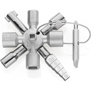 Knipex - Schlüssel für Gehäuse/Schränke TwinKey 00 11 01 für Absperrsys. 92mm
